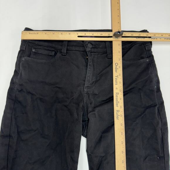 Not Your Daughters Jeans Pants Womens 10 Black Alina Skinny Legging‎ Jeggings - Picture 8 of 10